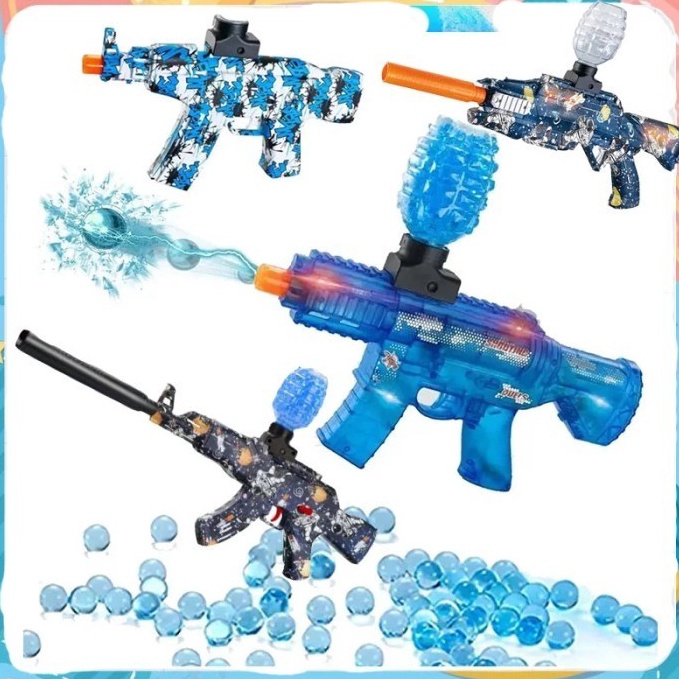 KODE W85T Water gel blaster gun mainan pistol peluru gel tembakan water beads