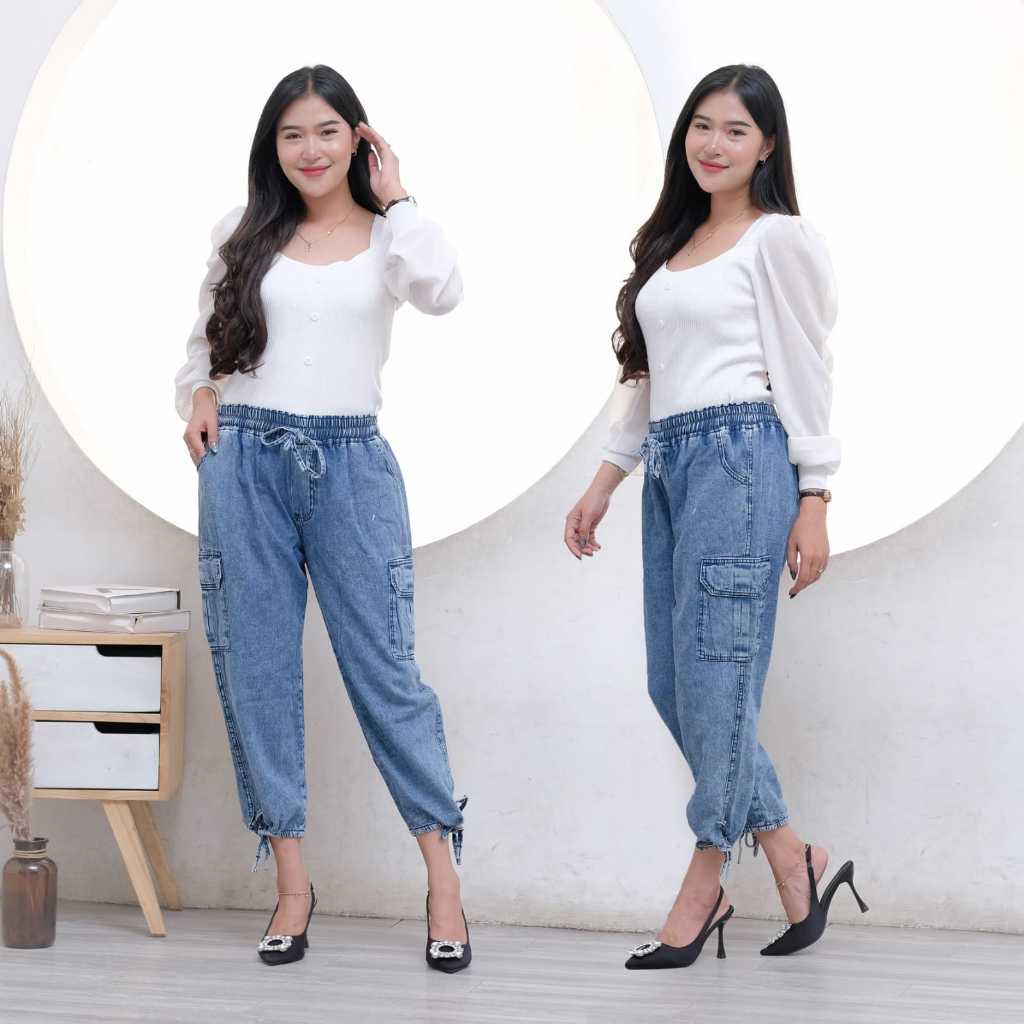 CELANA CARGO JEANS // CELANA CARGO WANITA // CELANA CARGO TALI // CELANA CARGO SNOW // CARGO FREINDL