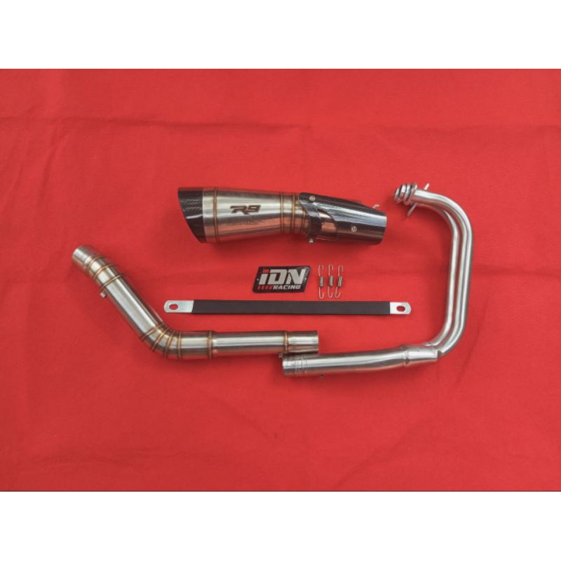 Knalpot R9 H2 Pnp Al motor sport 2 Silinder