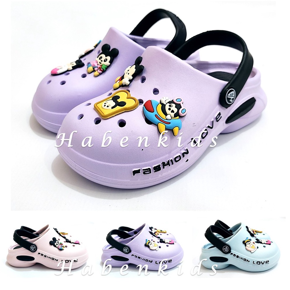 KODE C94X Sandal Anak Perempuan Cantik dan Lucu Hak Tinggi Model Baim