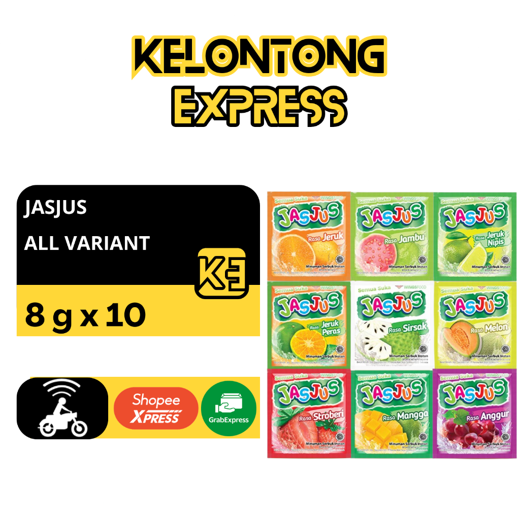

JASJUS 8gr [1 RENCENG 10 SACHET]