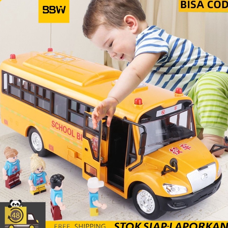 KODE S73O Diecast Bus City Luxury line Shimura 132 Miniatur Bus AKAP Full Lampu Bisa Oleng Dan Belok