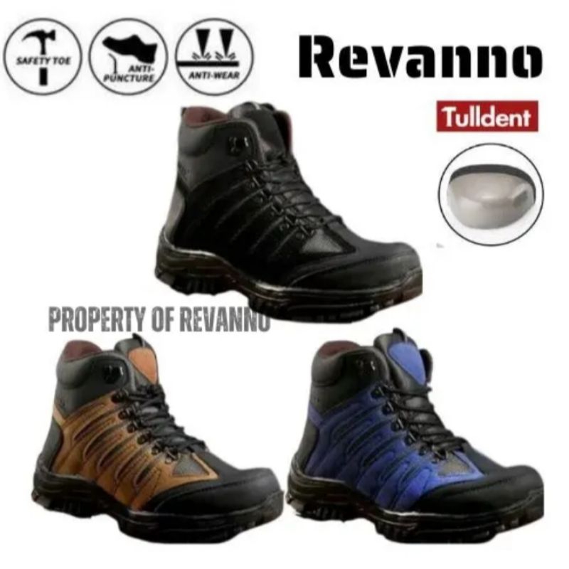 Sepatu Safety Boot Pria Wolverine  Safety Boots Ujung besi Work Proyek / Kerja Lapangan Termurah Lan