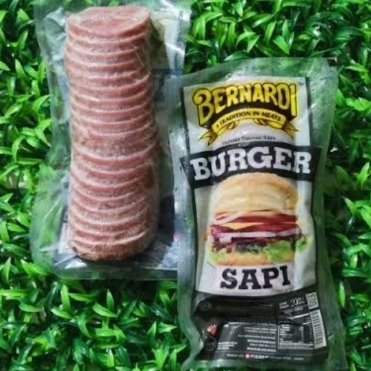 

Bernardi Beef Burger Daging Sapi Premium isi 20 pcs