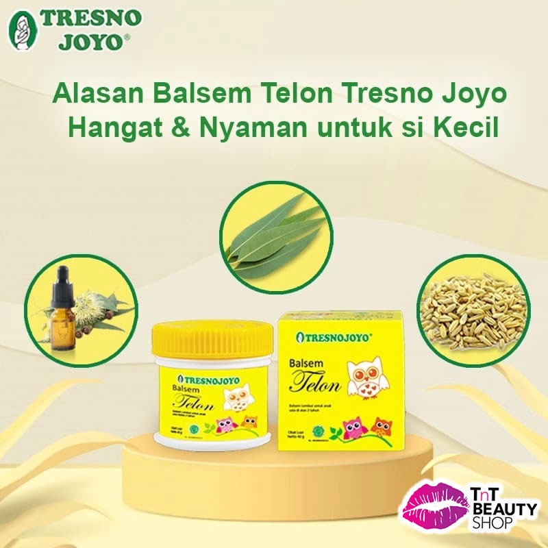 

KESEMPATAN TERBATAS Tresno Joyo Balsem Telon 2 gr 4 gr Tresnojoyo TJ