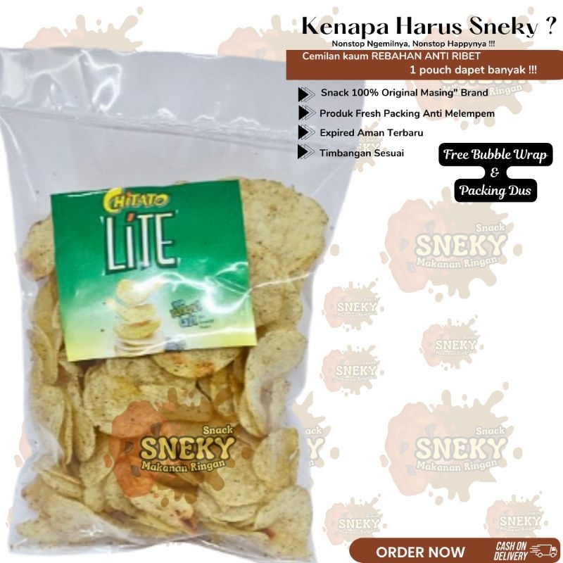 

Chitato lite Rumput Laut/Keripik Kentang