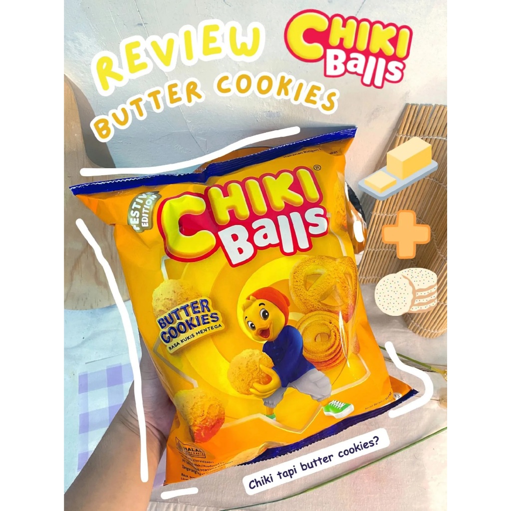 

Chiki Balls Butter Cookies 55gram