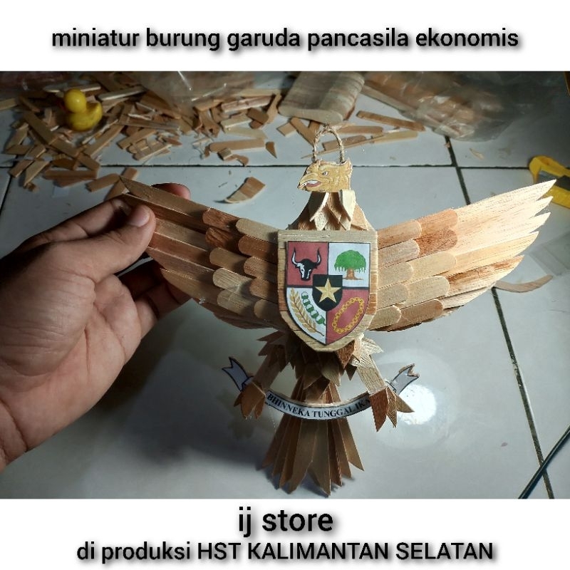 ready COD miniatur burung garuda pancasila ekonomis