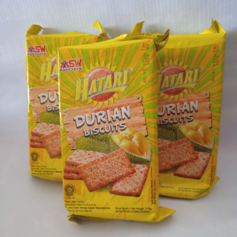 

Hatari biscuit durian 115 gr