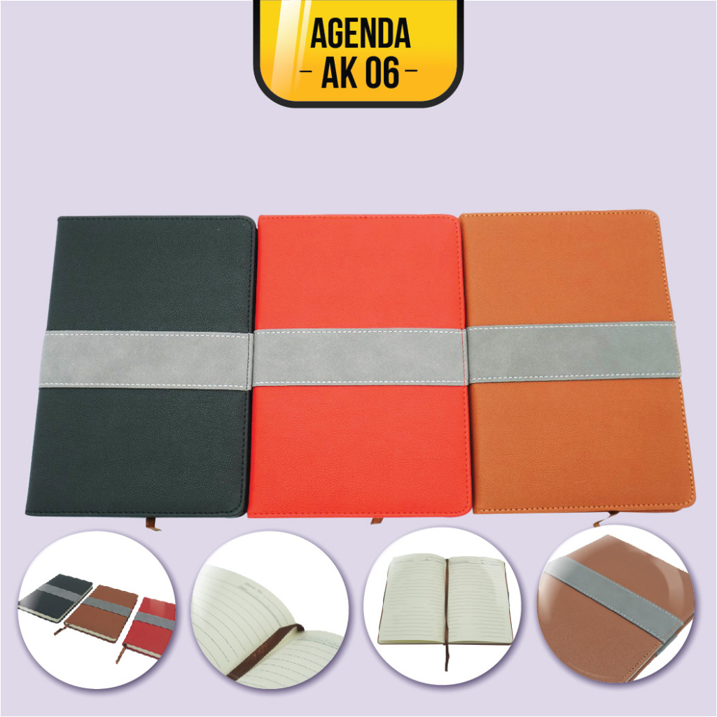 

Notebook A5 Kulit / Agenda Catatan A5 AK 06