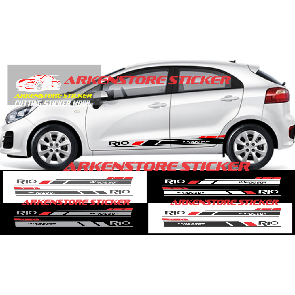 Sticker kia rio sticker stiker mobil rio sticker list rio