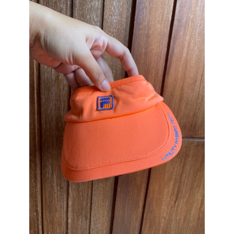 AUTHENTIC ORIGINAL FILA GOLF topi senam zumba lari olahraga wanita pria