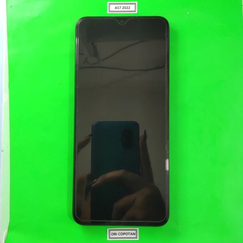 SATU SET LCD PLUS FRAME OPPO A57 2022 ORIGINAL COPOTAN