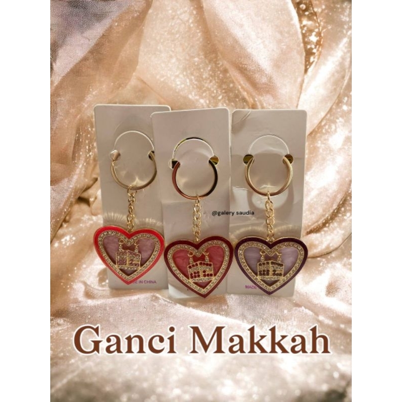 Gantungan Kunci Makkah dan madinah /ganci makkah Madinah /oleh  umrah
