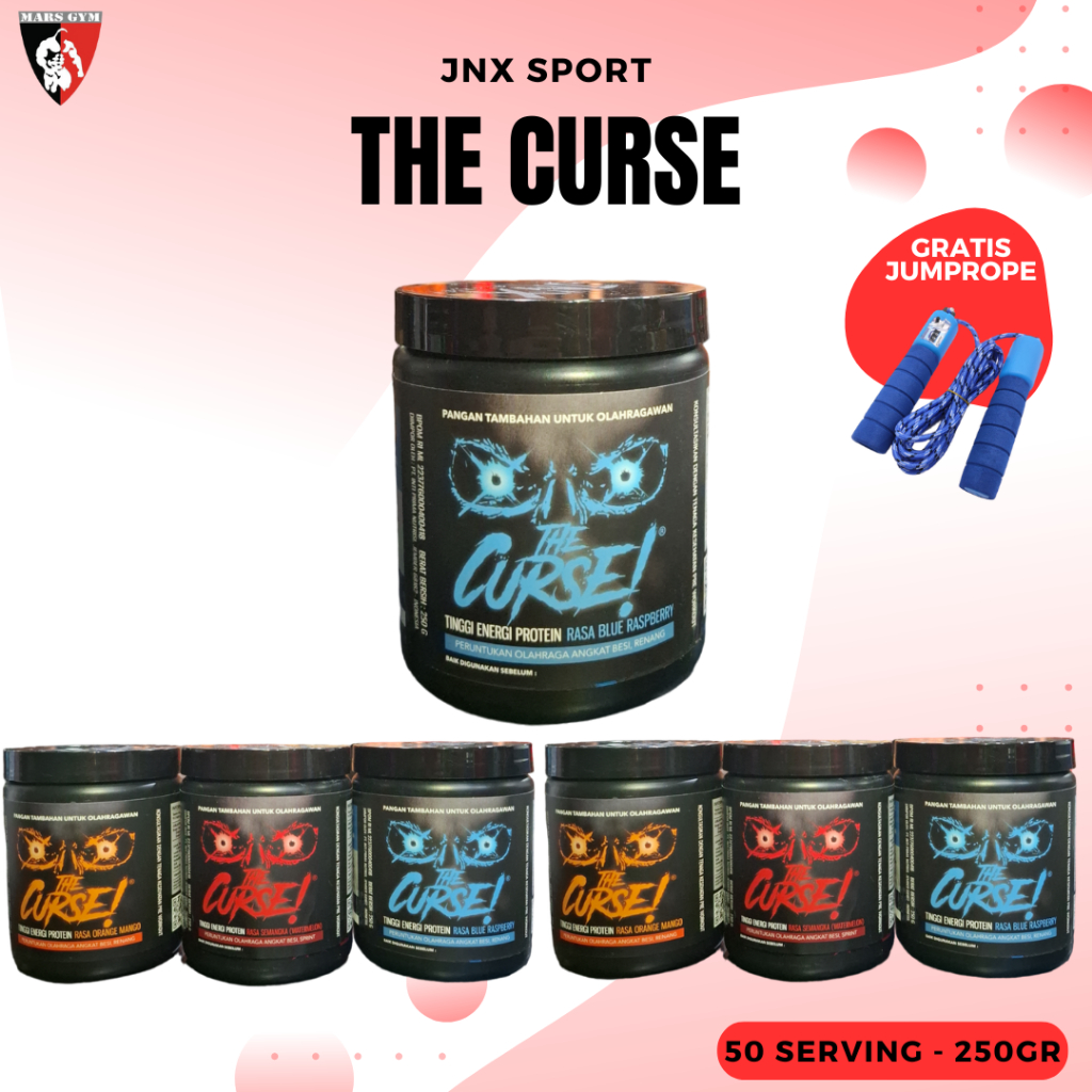 

THE CURSE PRE WORKOUT JNX SPORT 50serving