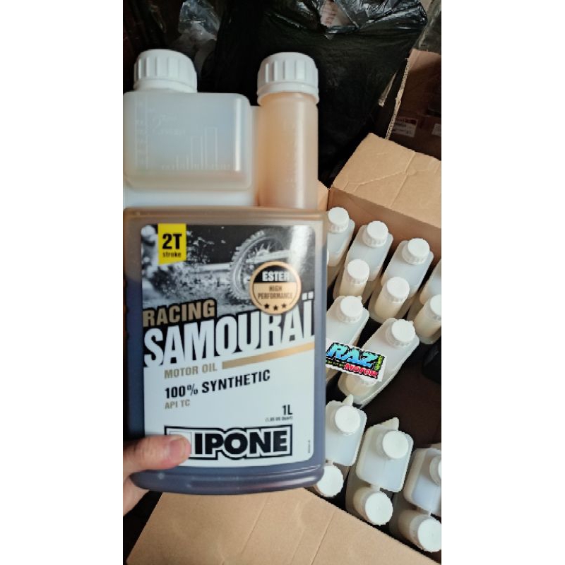 OLI SAMPING IPONE OLI SAMPING SAMOURAI RACING 2T OLI SAMPING RACING IPHONE