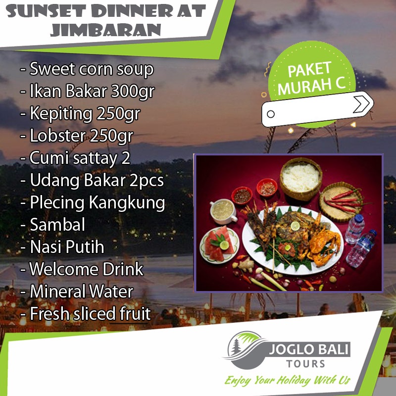 Voucher Dinner Murah Jimbaran - Paket Murah C