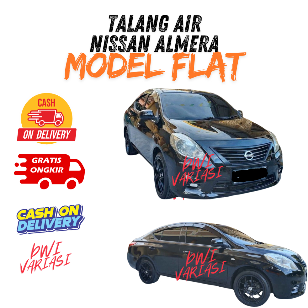 Talang Air Mobil NISSAN ALMERA FLATRATA