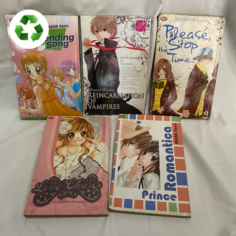 Paket 5 Komik One Shot MC dan Elex Bekas