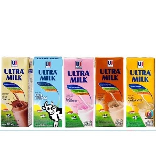 

Susu UHT Ultra Milk 200ml