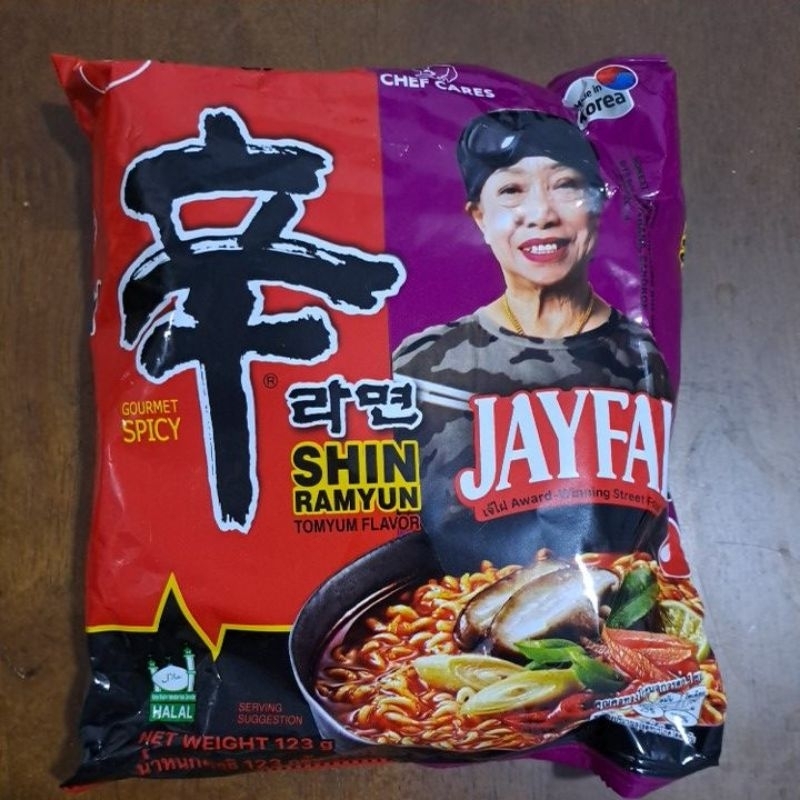 

Shin Ramyun X Jayfai Instant Noodle Soup , Stir Fry Thailand