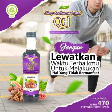 

Sirup Sarikurma Angkak QH 7in1 Mix Herbal Propolis Immune Booster 470 gr