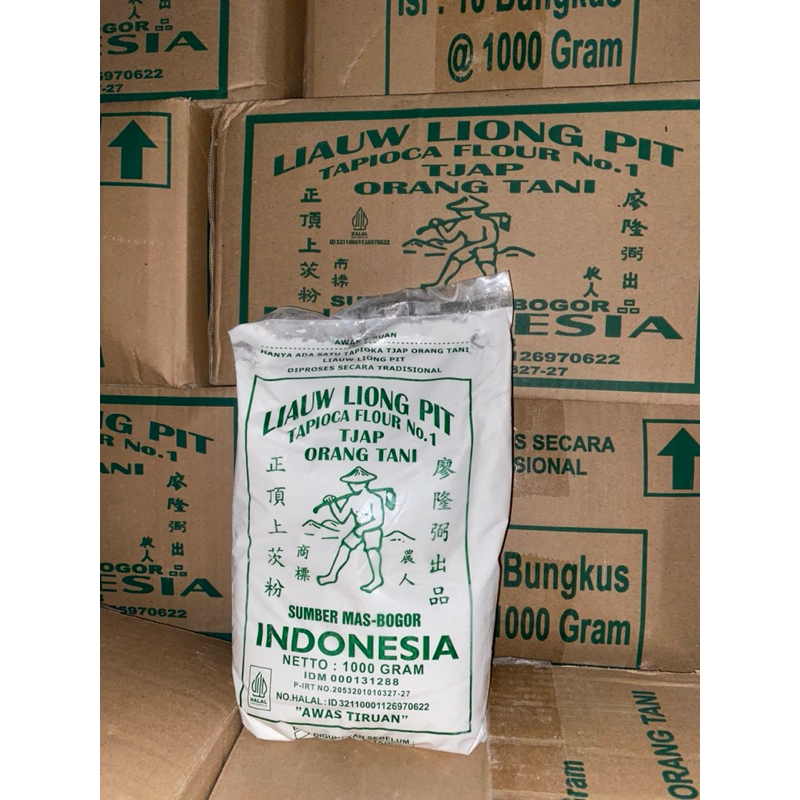 

TEPUNG LIAUW LIONG PIT 1000 gr | TEPUNG CAP ORANG TANI 1 kg