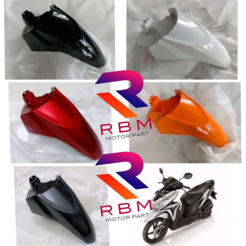 SPAKBOR SLEBOR HONDA VARIO TECHNO 125 FI VARIO TECHNO 125 INJEKSI WARNA HITAM