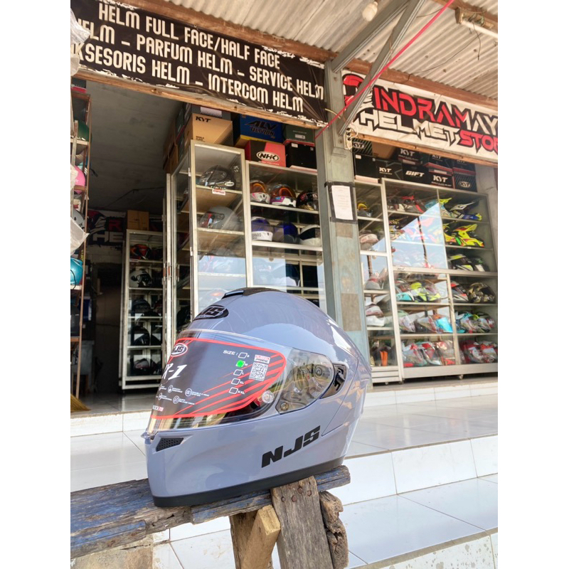 NJS ZX-1 SOLID HELM FULLFACE ORIGINAL NJS