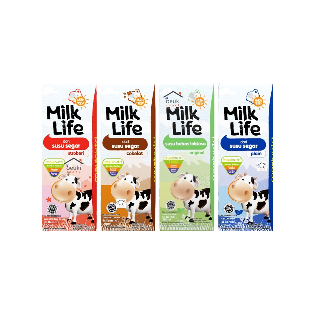 

Milk Life UHT Susu Sapi Segar Berbagai Varian Pilih Rasa