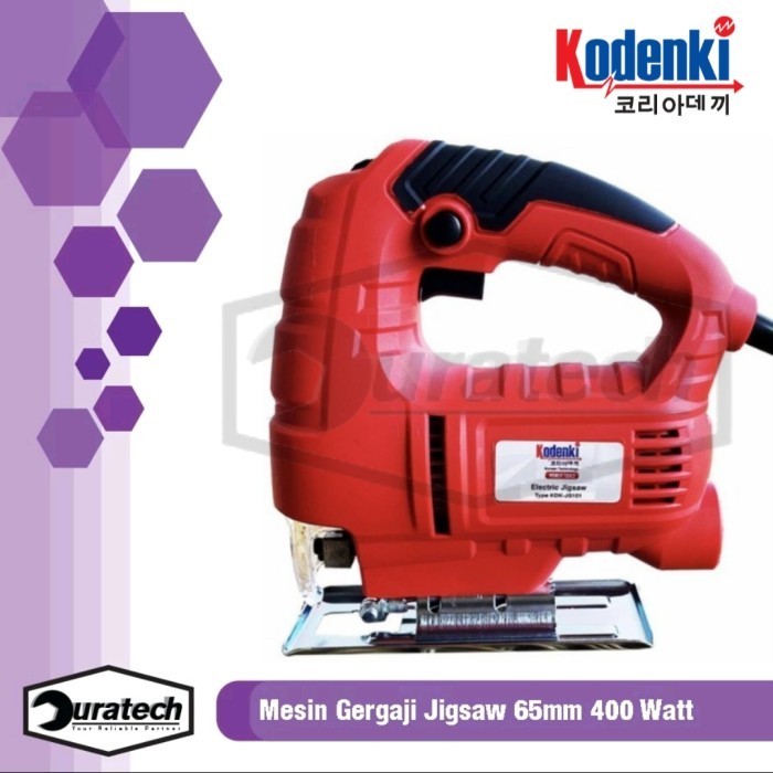 Promo Kodenki Mesin Gergaji Jigsaw Gratis 2 Mata Besi Kayu / Mesin Potong Kayu Besi Jigsaw 65Mm /