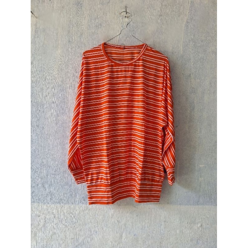 Kaos lengan panjang wanita bahan kaos premium