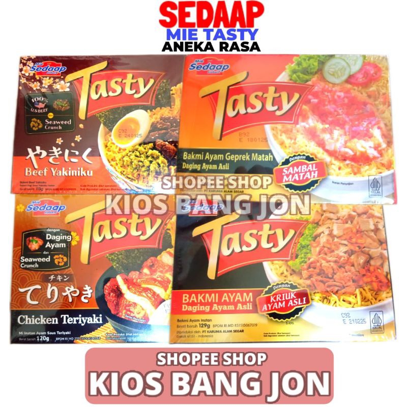 

Mie Tasty Sedaap Bakmi Variasi Rasa