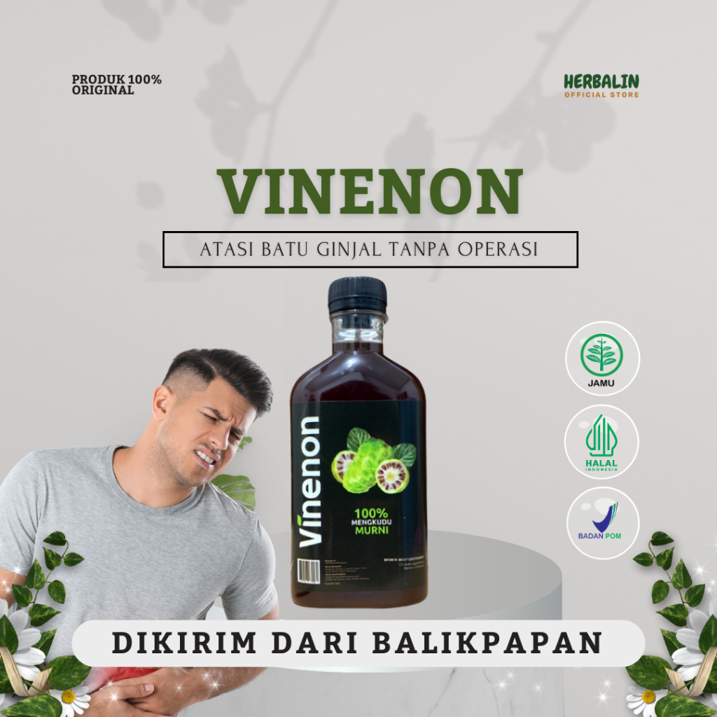 VIinenon-Cuka Mengkudu Vinenon Asli yang dihasilkan dari proses fermentasi buah mengkudu Untuk Keseh