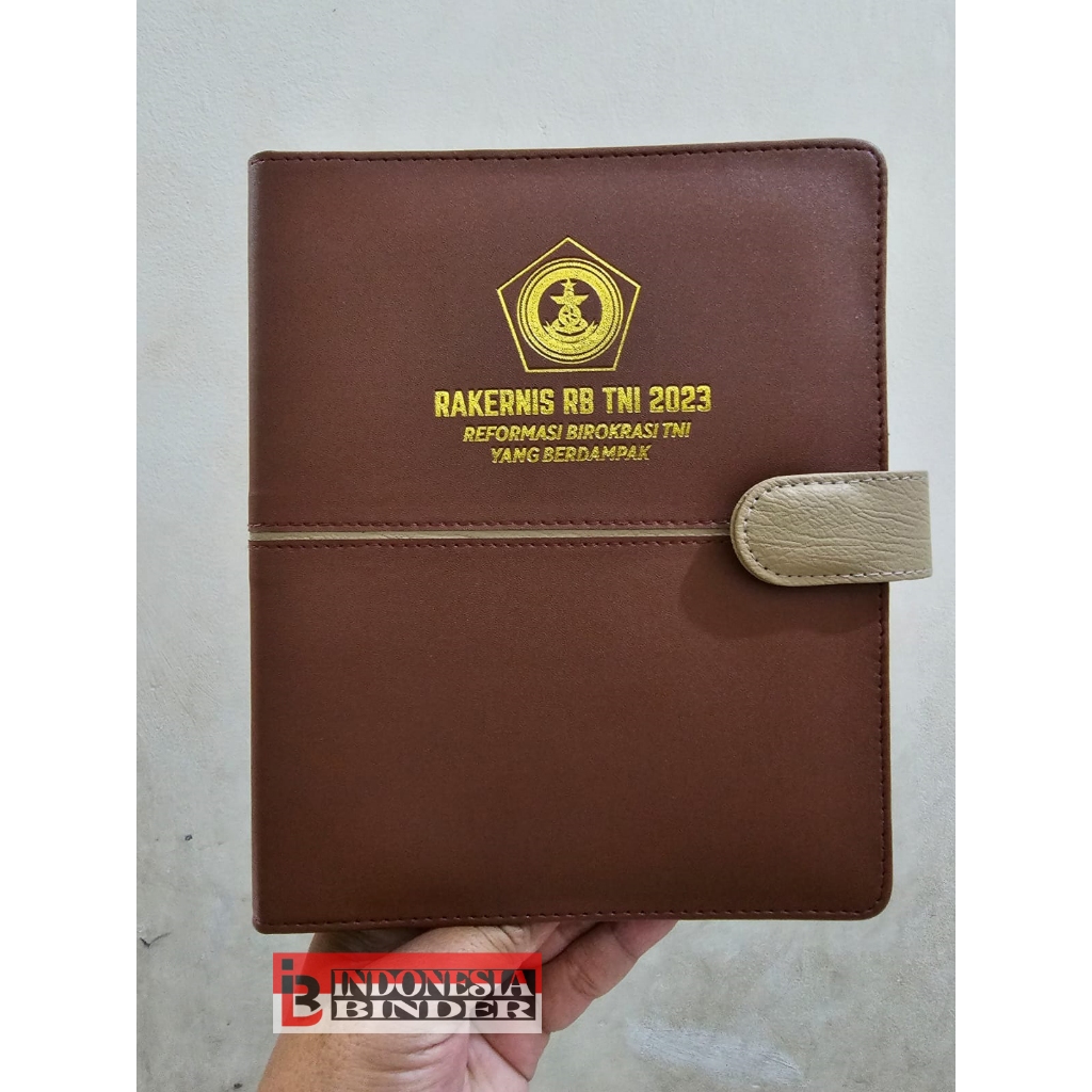 

Pesanan Khusus Binder Ukuran A6 + embos logo