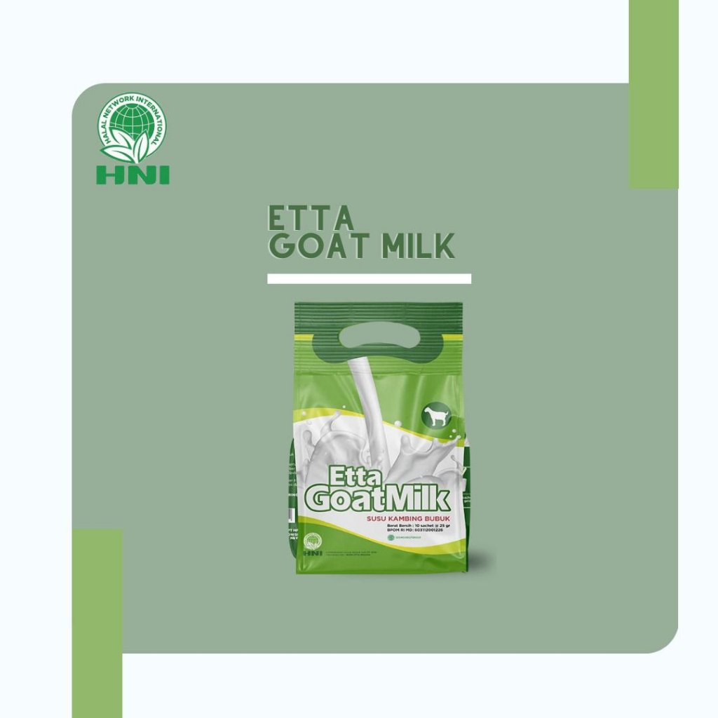 

HNI SUSU ETTA GOAT MILK ORIGINAL MENINGKATKAN DAYA TAHAN TUBUH