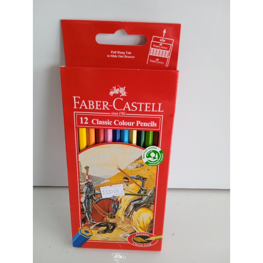 

FABER CASTELL Pensil kayu panjang warna