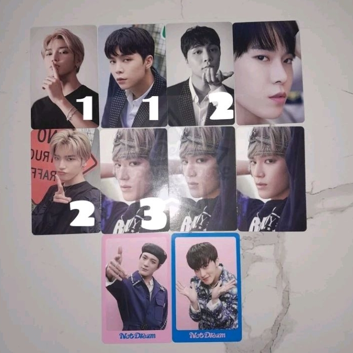 Photocard NCT 127 Dream Dicon Taeyong Johnny Doyoung Jeno Mark