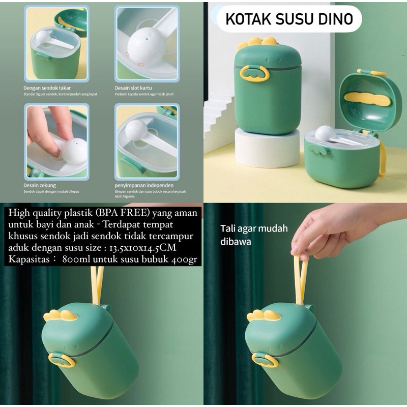kotak susu dino