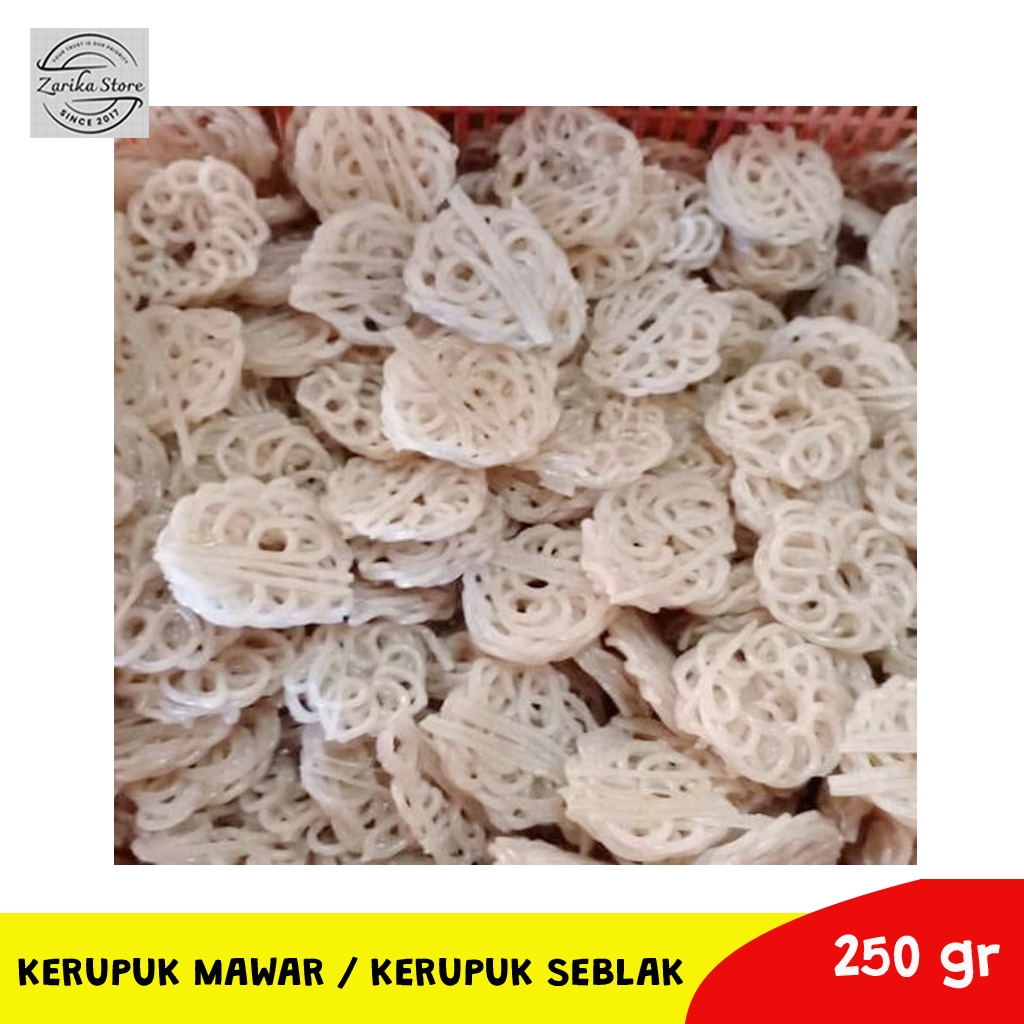 

Kerupuk Mawar 2 Varian / Kerupuk Seblak 250gr