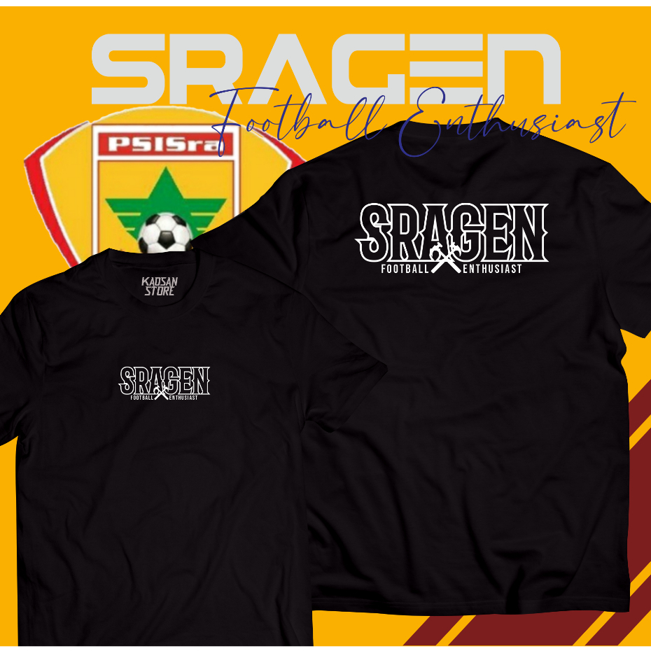 Kaos Suporter Kota Sragen Tshirt Sragen Football Enthusiast
