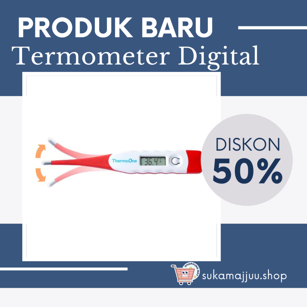 PROMO TERBAIK||Thermometer Digital Alpha 3 OnemedONEMED Thermometer Digital-ThermoOne/Alpha1