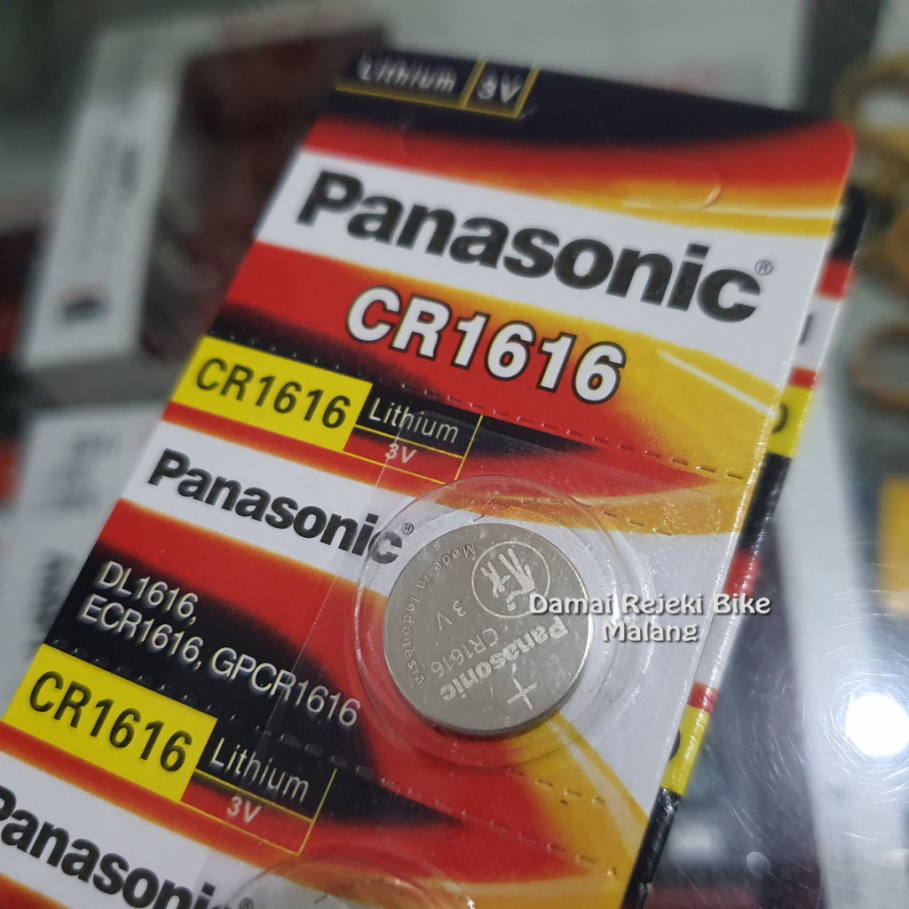 Baterai Panasonic CR1616 3v - Cateye Quick - Remote Mirage Ertiga 1616