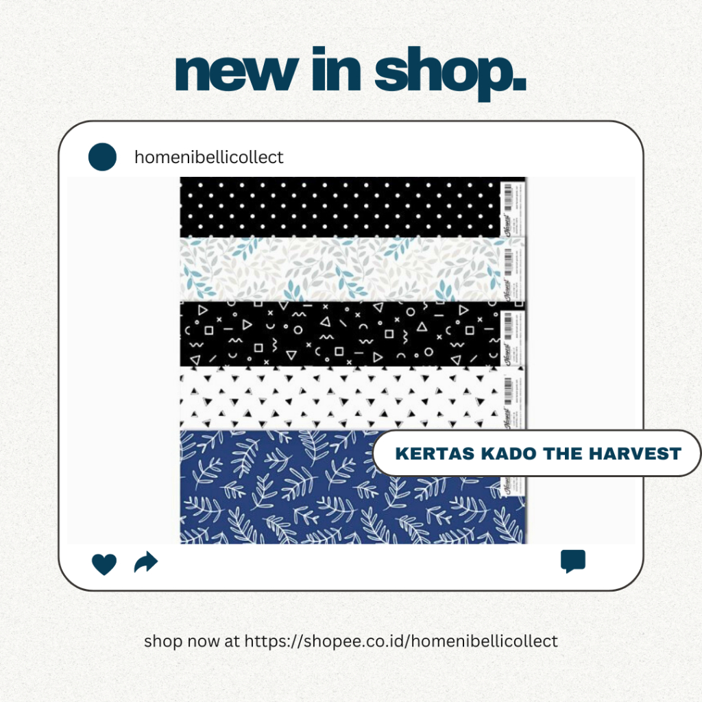 

✅Kertas Kado Ulang Tahun/Party Wrapping Paper The Harvest Good Vibes