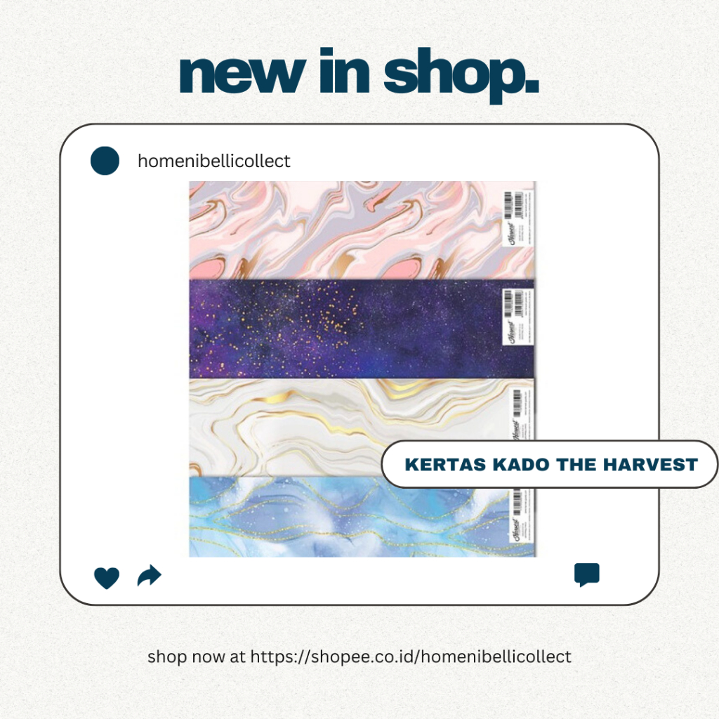 

✅Wrapping Paper Galaxy Kertas Kado The Harvest Sugar Pop