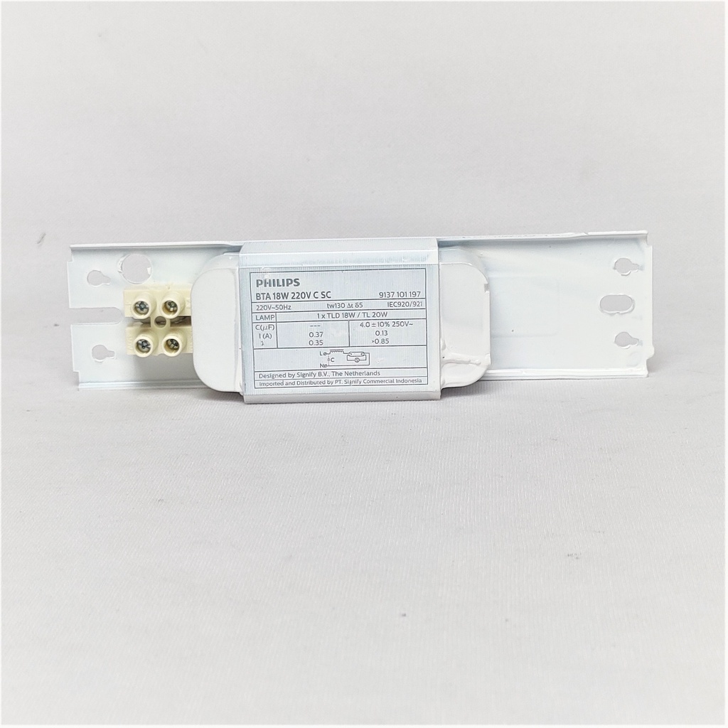 Ballast Philips BTA 18Watt / Trafo lampu TL Philips 18watt 220V