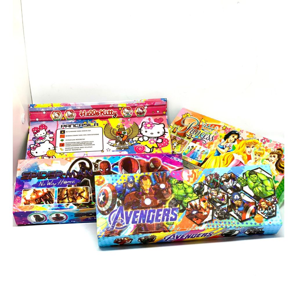 

Kotak Pensil Magnet/ Pencil Case Karakter Murah TMT 007