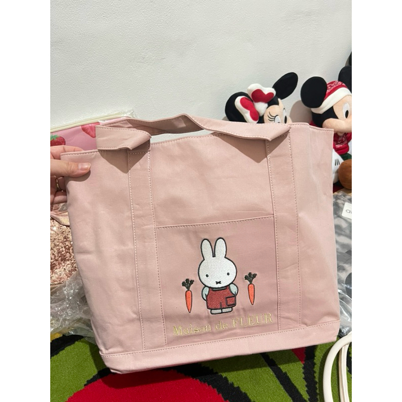 tote bag miffy maison de fleur