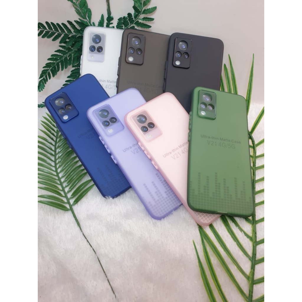 Vivo V21 4G/5G Casing Slim Tipis 0.3MM Premium Ultra-thin Matte Case