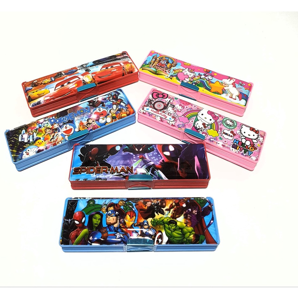 

KODE S8M6 Harga Grosir 1Lusin 12pcs Kotak Pensil Motif CC787 Dan B123